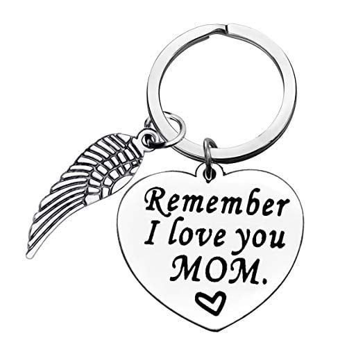 Remember I Love You Mom Jewellery Gifts For Mum Dad from Daughter Son Keyring Remember I Love You Mom Jewellery Gifts For Mum Dad from Daughter Son Keyring